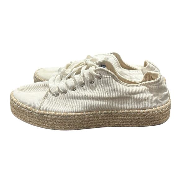Tretorn Eve 2 Natural Espadrille Platform Sneakers Size 7.5 - Picture 8 of 8